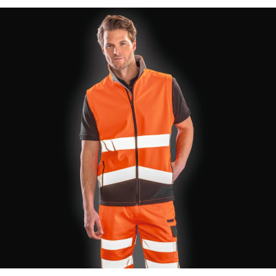 High-Viz softshell jacket